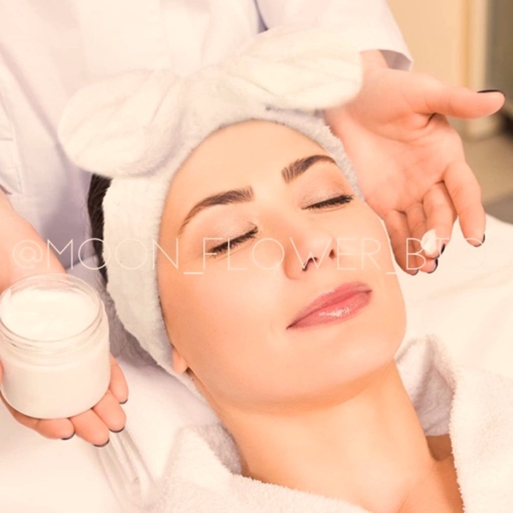Plush Microfiber Facial Spa Headband Off White - Picture 3 of 5